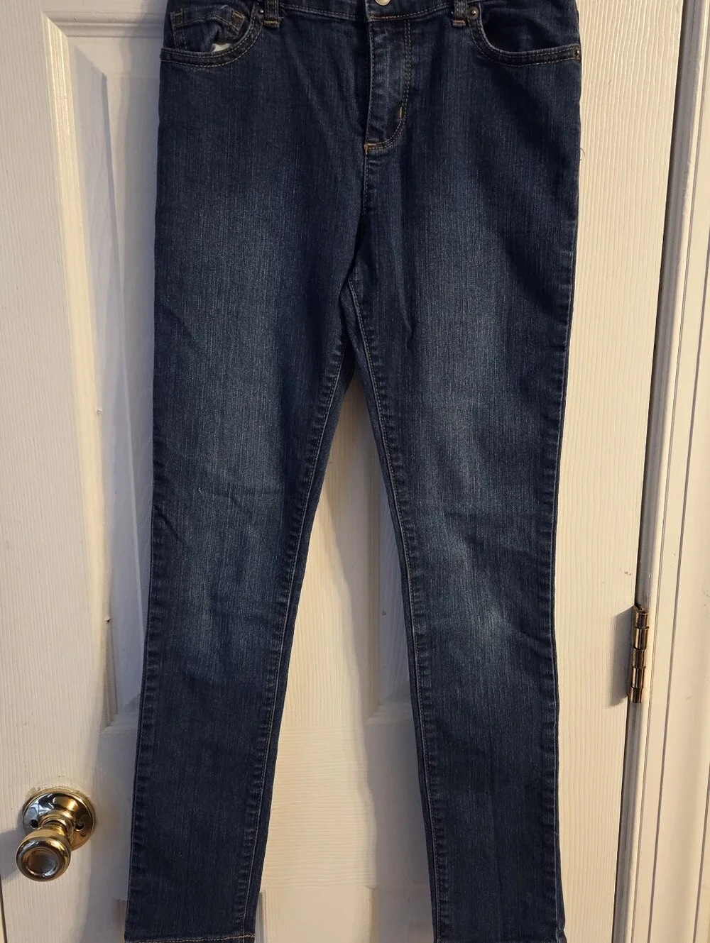 The Children's Place Girls Blue Super Skinny Jeans Denim Slim Size 12